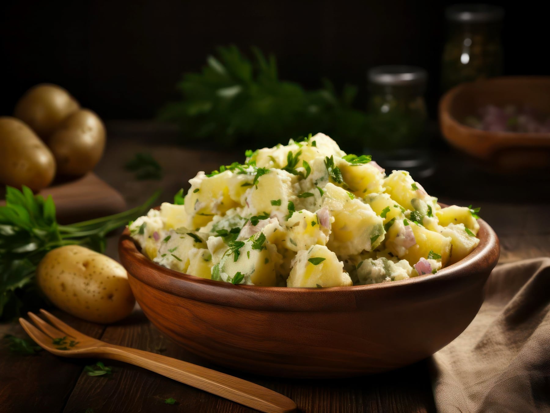 Ensalada de papa: claves de cocción y aderezos para preservar la cremosidad y la forma de los cubos