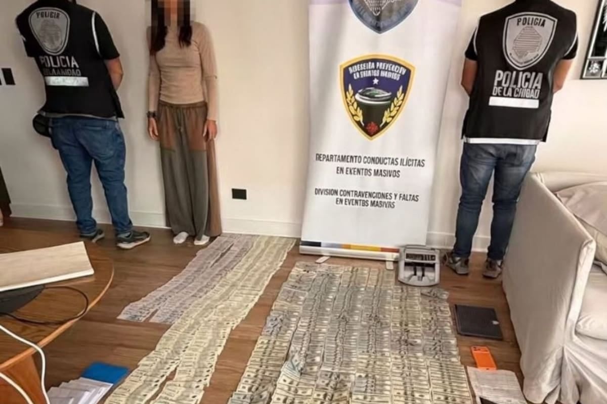 Allanamiento en Vicente López por reventa de entradas: secuestran más de nueve millones de pesos y dólares