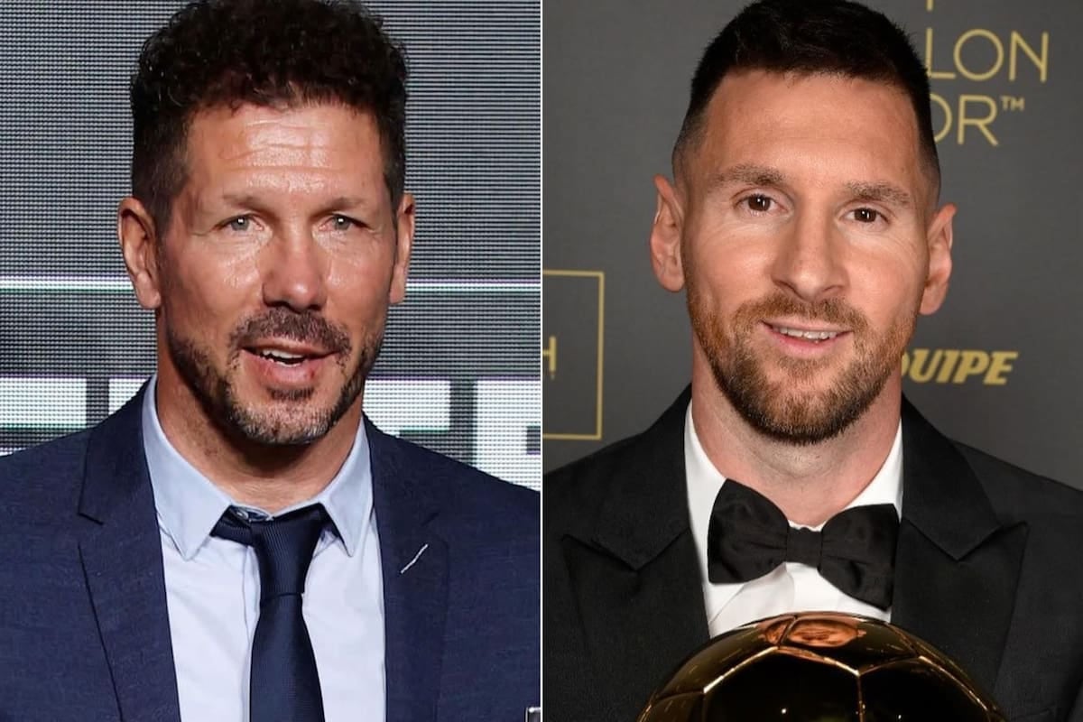Simeone se rindió a Messi y dejó la frase que duele en el pecho: seguir insistiendo cuando todo viene mal