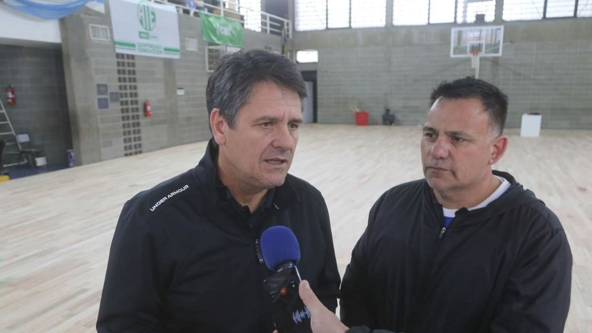 El polideportivo de Provincias Unidas se prepara para recibir un piso de parqué internacional que cambiará la vida del barrio