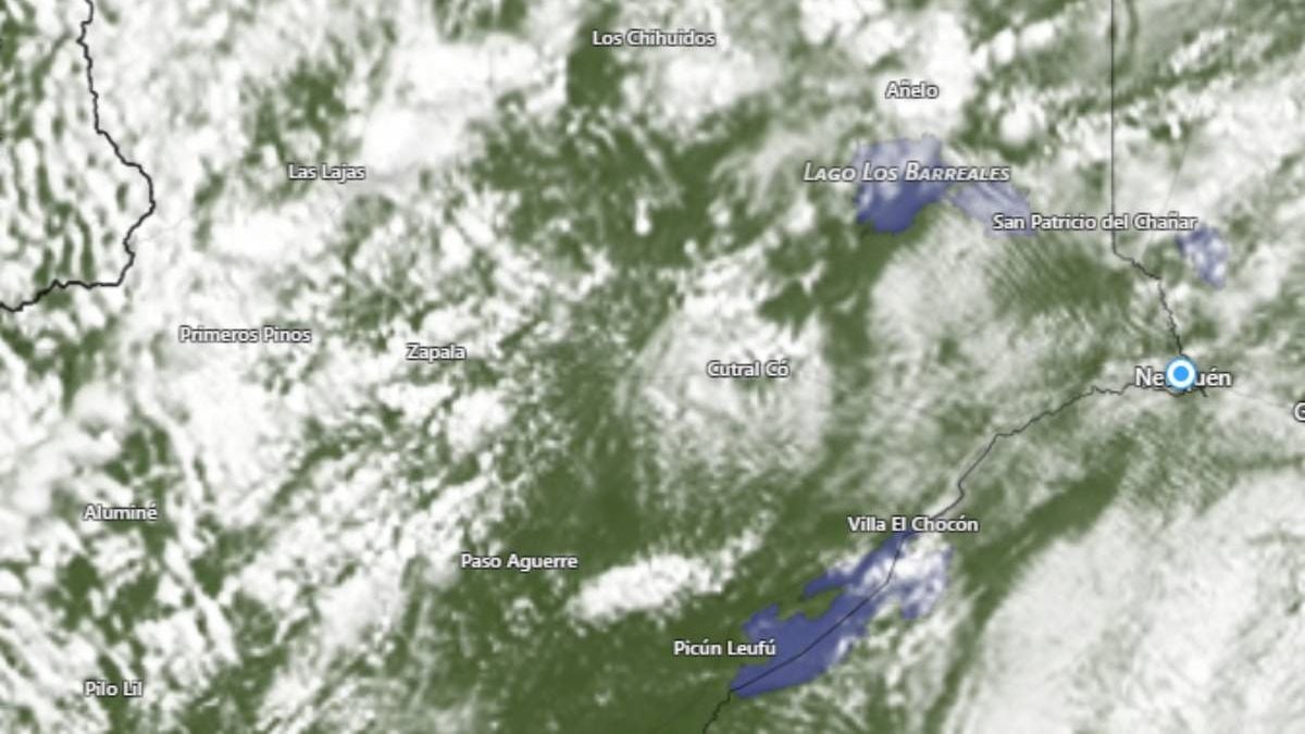Neuquén se prepara para una semana de cielos cerrados, lluvias intermitentes y ráfagas que irán en aumento hasta el domingo
