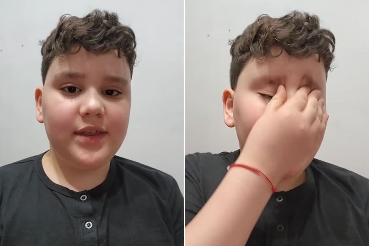 Un nene de nueve años, un reality y la piña virtual que nadie le pidió