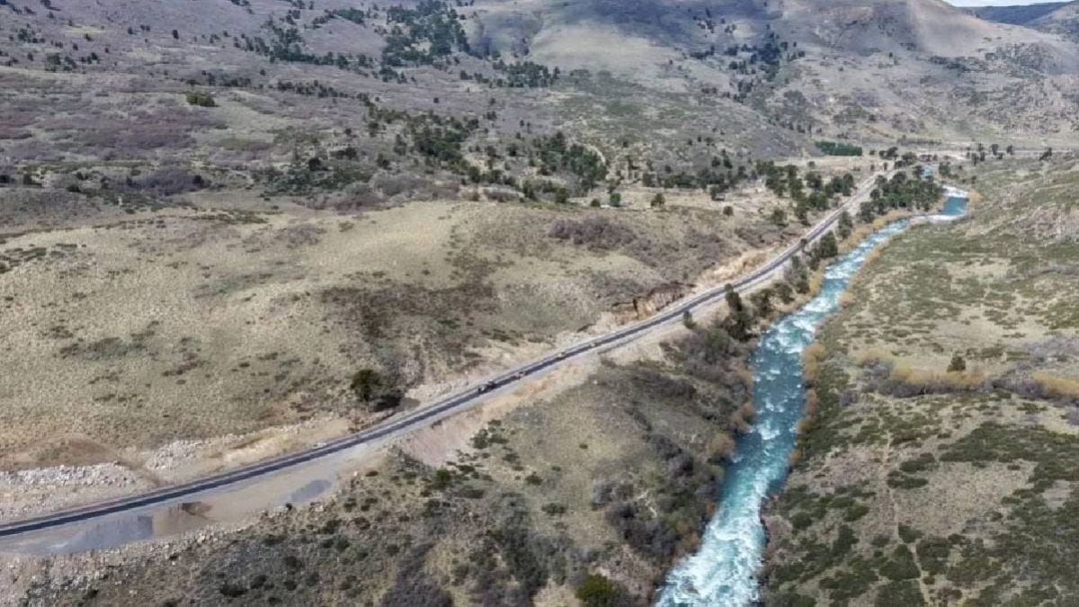 La Ruta 23 suma 38 kilómetros de pavimento entre Pino Hachado y el empalme con la Ruta 13 y se inaugurará el 20 de enero