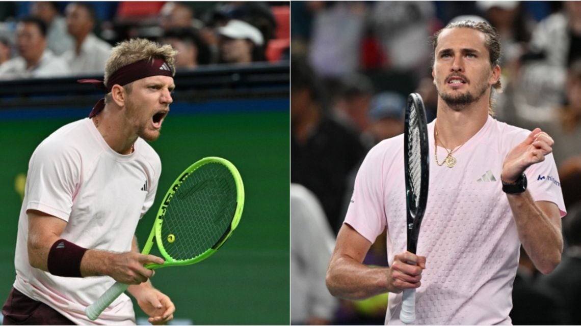 Davidovich le aguó la fiesta a Zverev y va por todo en Shanghái