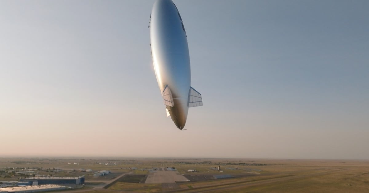 Un dirigible con helio reemplazó una semana entera la señal de celular en una zona rural de Japón