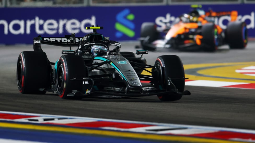 Mercedes se manda con todo a Austin: Russell y Antonelli van con el paquete nuevo y la punta bajo el brazo