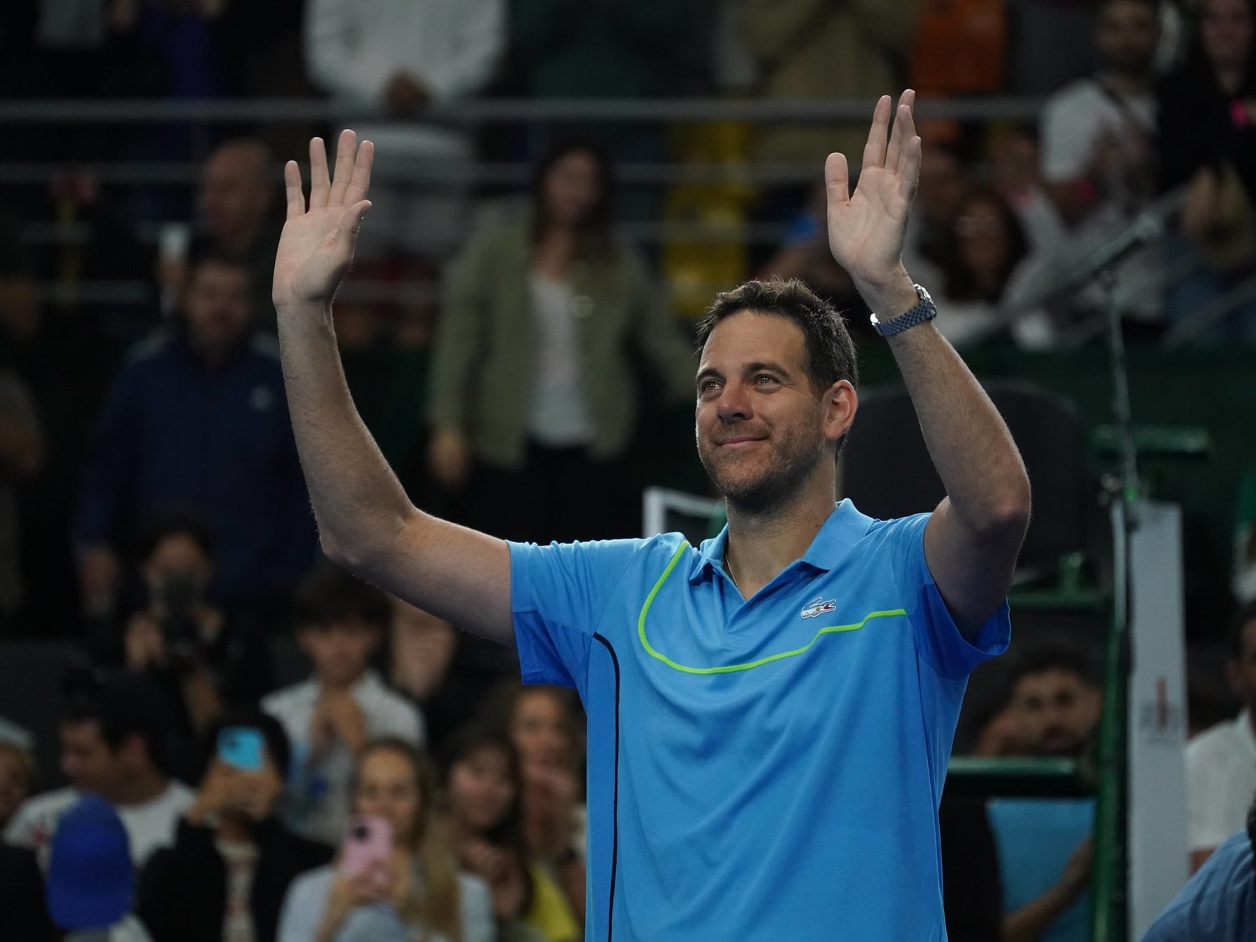 Del Potro vuelve al.openapi con un título, una Davis y la evidencia de una leyenda