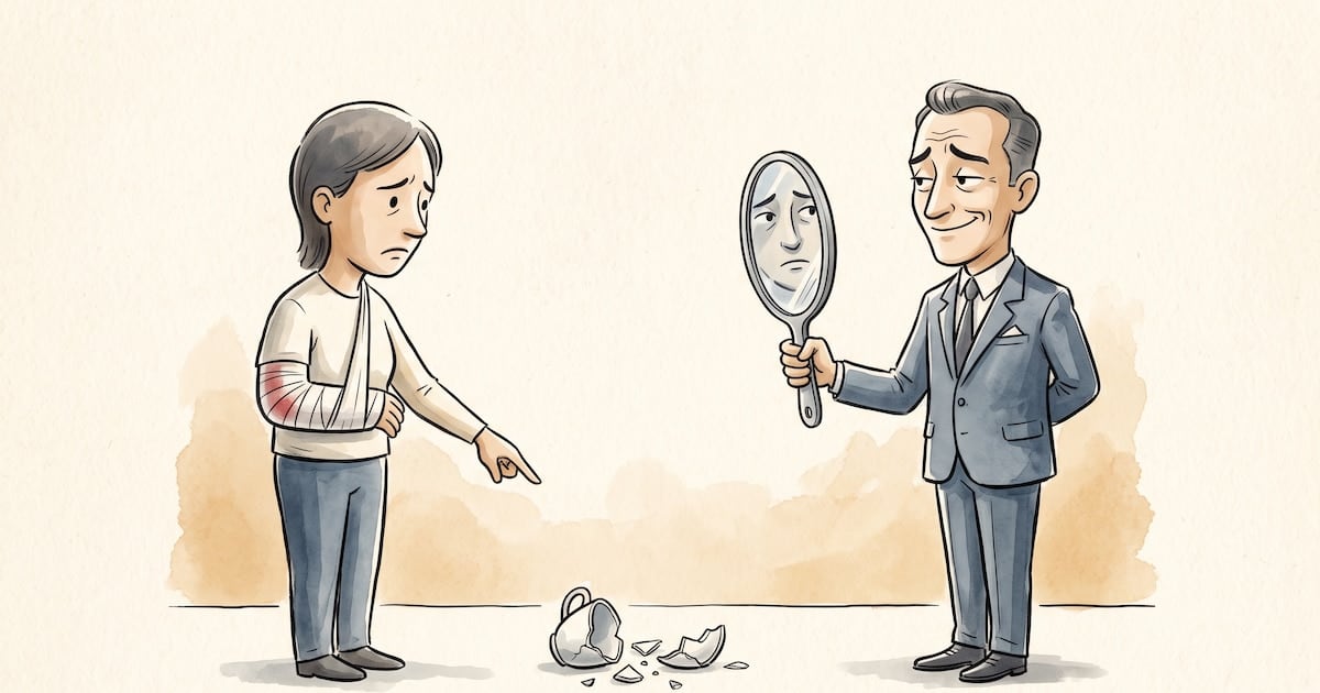 Disculpar sin asumir la culpa no resuelve el conflicto